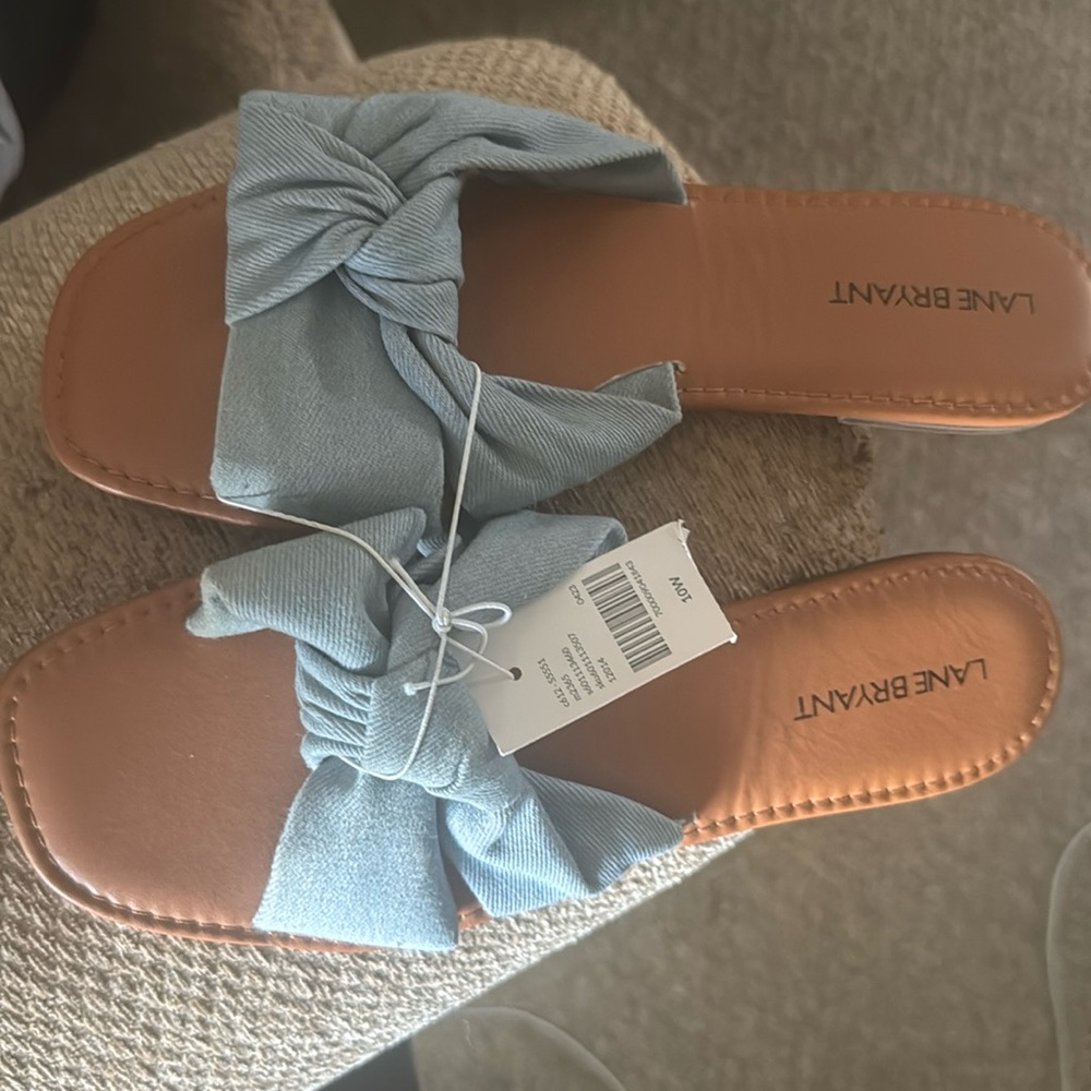 New with tags    Size 10w  Adorable Lane Bryant Sandals